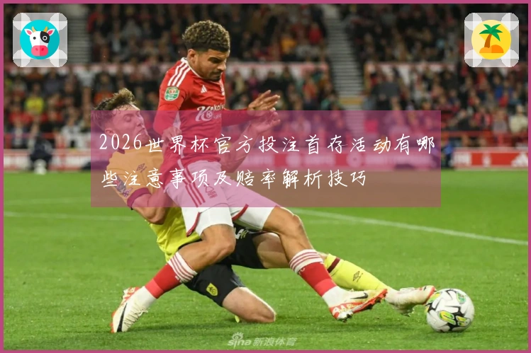 2026世界杯官方投注首存活动有哪些注意事项及赔率解析技巧