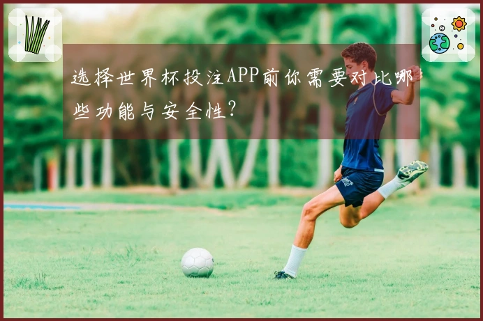选择世界杯投注APP前你需要对比哪些功能与安全性？