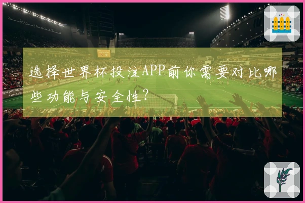 选择世界杯投注APP前你需要对比哪些功能与安全性?