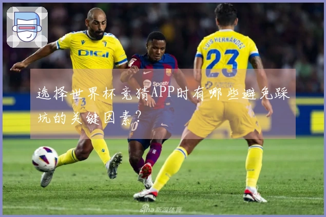 选择世界杯竞猜APP时有哪些避免踩坑的关键因素？